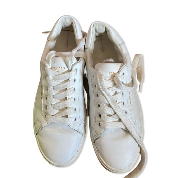 Sam Edelman Ethyl Sneakers white shoes trainers Revolve 7.5 - Picture 7 of 12